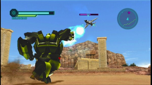 Transformers Prime Wii Bulkhead Firing At Enemies (3 of 5)